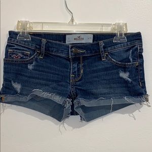 Hollister denim shorts, size 1, 25” waist.